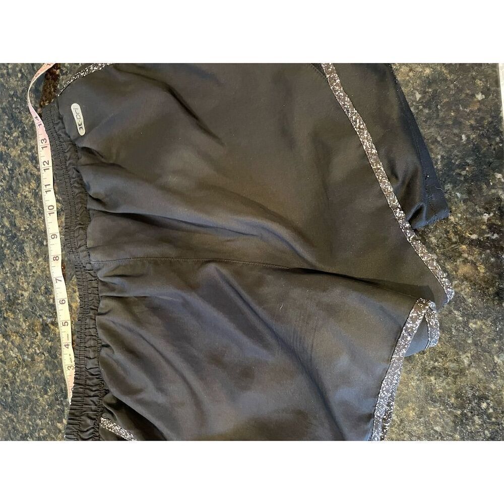 *3/$15 RBX Women's Standard Black L Lined Sports Shorts Gym Running Activewear - Picture 4 of 6